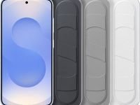 Чехол Samsung Standing Grip Case Galaxy S25 серый