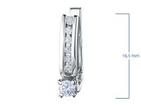 Серьги из белого золота э4712сг05090500