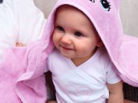 Полотенце детское текстильное для девочек