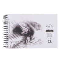 Скетчбук для графики на спирали Малевичъ "GrafArt Sketch" А4 120 л 110 г