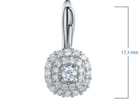 Серьги из белого золота э4712сг07182900_white