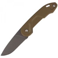 Складной нож Extrema Ratio BF0R, сталь N690, рукоять нейлон, коричневый