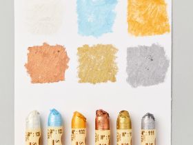 Набор масляной пастели Sennelier 6 цв, стандарт, радужная, картонная коробка