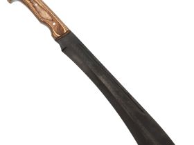 Мачете Металлист Риддик, сталь 65Г, мощный рубящий инструмент, Ворсма