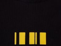 футболка с полосами чёрная 4XL–5XL