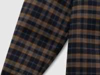 Рубашка с контрастной отделкой