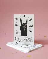 Открытка "You Rock"