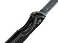 Складной нож Mr.Blade Hellcat blackwash, сталь S35VN, рукоять Black G10