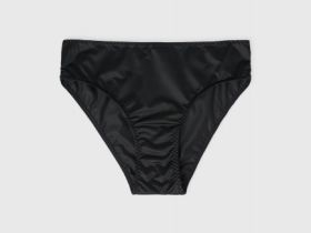 Трусы с высокой посадкой, Черный