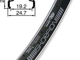 Обод Rodi Skorpion 27,5" (черный 32 стенка двойная, одинарный пистон 27.5" (584))