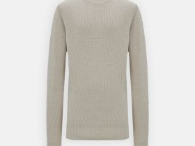 Джемпер из хлопка прямого кроя