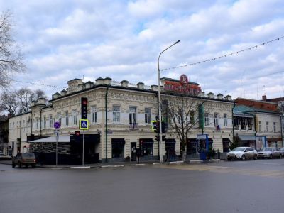 Жилой особняк торгового казака С.Д.Шапошникова. Эклектика