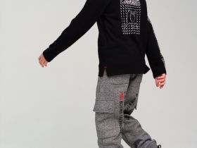 Сорочка трикотажная с воротником поло для мальчиков