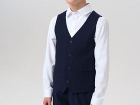 Комплект текстильный для мальчиков: брюки, жилет