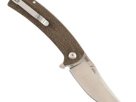 Складной нож Artisan Arroyo, сталь AR-RPM9, рукоять микарта