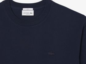 Футболка Lacoste унисекс свободного кроя из органического хлопка