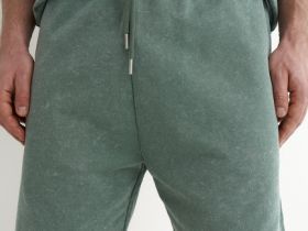 Трикотажные шорты, Зеленый