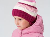 Шапка трикотажная для девочек