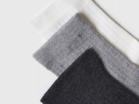 Носки для девочек, 3 пары, Серый