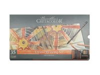 Набор художественный Cretacolor "ULTIMO" 36 шт в металлической коробке