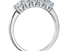 Кольцо из белого золота э4712кц05210701