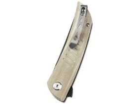 Нож складной Bestech Swift, сталь D2, рукоять микарта, бежевый