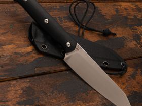 Нож CJRB Silax, сталь AR-RPM9, рукоять G10, черный