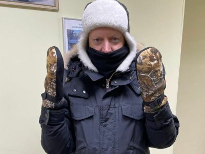 Фотофакт: журналист Алексей Пивоваров прибыл на Полюс Холода