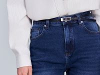 Джинсы mom fit женские