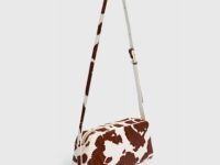 Сумка через плечо из натуральной кожи, Мультицвет