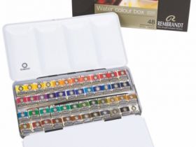 Набор акварели Talens "Rembrandt" 48 цв в метал. кор