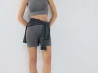 Бесшовный топ, Серый