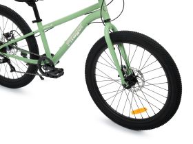 Подростковый велосипед Pifagor Level Up 24, год 2024, цвет Зеленый