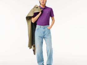 Мужское поло Lacoste L.12.12 приталенного кроя