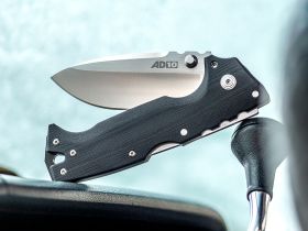 Нож складной Cold Steel AD-10, сталь CPM-S35VN, рукоять G10, черный