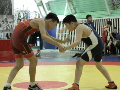 В Оленьке прошел республиканский турнир для юных борцов, посвященный памяти тренера