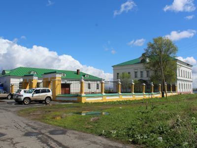 Ограда с воротами