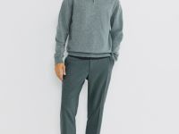 Джемпер из пряжи с шерстью, Серый