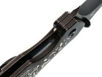 Складной нож Kansept Baba Yaga, сталь CPM 20CV, рукоять титан/карбон