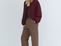 Чиносы с тонким ремнём, Коричневый