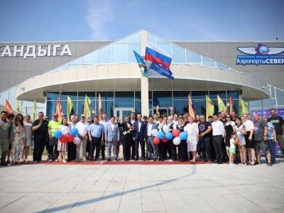 Новое здание аэропорта открыли в Томпонском районе Якутии