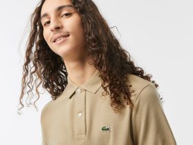 Мужское поло Lacoste L.12.12 приталенного кроя