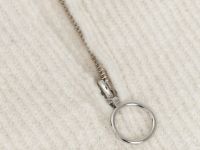 Шарф с воротником на молнии, Бежевый