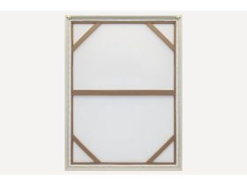 Картина Рельеф Круг Белый 60x80