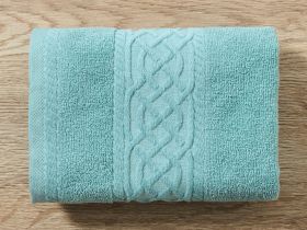Полотенце махровое Costanza, бирюза