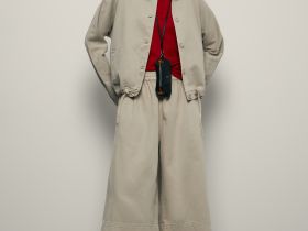 Джинсовые брюки-кюлоты из тенселя