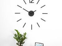 Umbra Настенные часы Ø 100 см черные Blink Wall Clock Umbra
