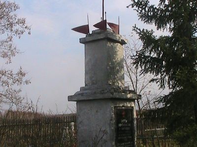 Братская могила 7 партизан, убитых белогвардейцами