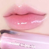 Мини-блеск для губ с влажным сиянием Milk Touch Dew Stain Sheer Aurora Gloss Mini Keyring 02 Baby Dew
