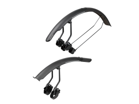 Комплект крыльев для шоссейных велосипедов Topeak TetraFender R1/R2 Set (черный)